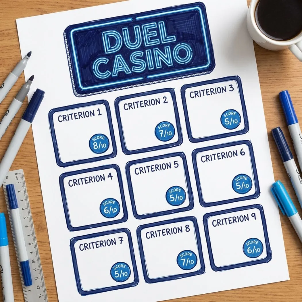 página principal de Duel Casino